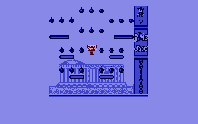 Bomb Jack atari screenshot